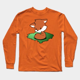 Chibi Fox Long Sleeve T-Shirt